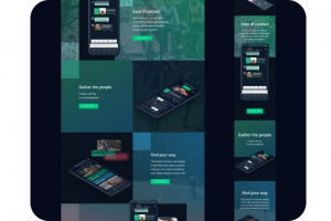 Дизайн лендинга