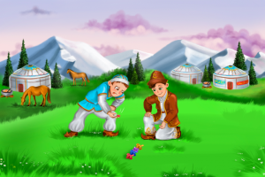 Национальная игра Асык