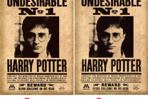 "Нежелательное лицо №1". Отрисовка в векторе плаката.