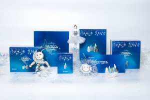 Дизайн упаковки корпоративных подарков для Сбера