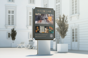 Рекламный баннер для лаунж-бара