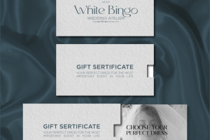 Фирменный стиль для свадебного ателье