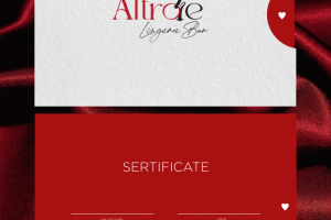 Сертификат для бренда нижнего белья