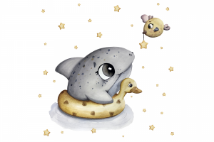 Акварель и карандаши