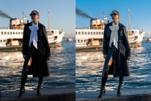 Ретушь ростовой фотографии