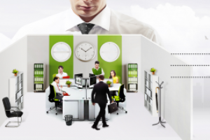 Серия коллажей для IT компании