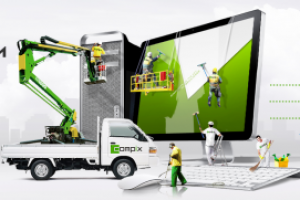 Серия коллажей для IT компании