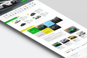 Дизайн сайта автоцентра