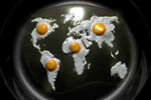 Анимация Глазунья