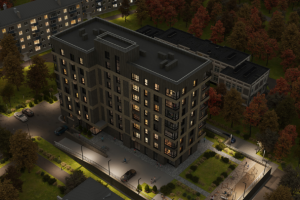 ЖК Гагарин - ночь