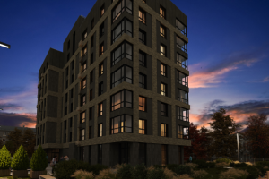 ЖК Гагарин - ночь