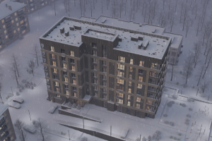 ЖК Гагарин - зима
