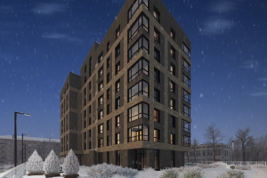 ЖК Гагарин - зима
