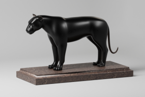 Моделирование скульптуры пантеры