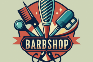 логотип для парикмахерской