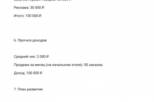 Бизнес-план для онлайн-магазина уникальных товаров из Китая