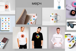 мерч для научной выставки "с глазу на глаз"