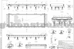 Проект теплового вибростенда плит серии ПАГ