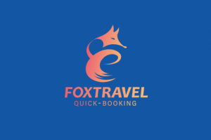 Логотип для туристической компании FOXTRAVEL