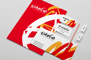 Фирменный стиль для танцевальной компании