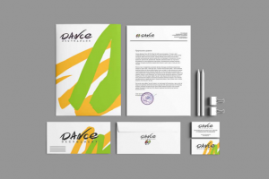 Айдентика для танцевальной компании.