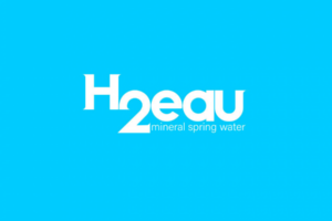 Логотип для питьевой воды H2Eau