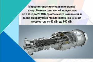 Маркетинговое исследование рынка газотурбинных двигателей