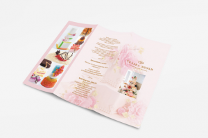 Буклет А4 с двумя фальцами