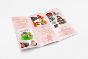 Буклет А4 с двумя фальцами