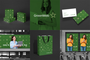 GreenWeb / Разработка визуальной идентичности