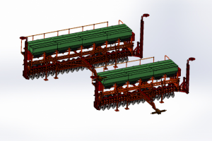 Сеялка зернотуковая