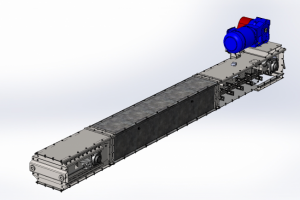 Конвейер скребковый