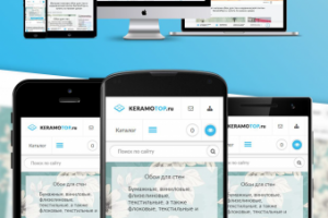 Адаптивный дизайн и верстка интернет-магазина