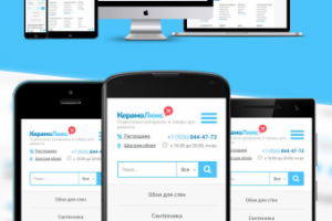 Адаптивный дизайн и верстка интернет-магазина