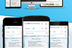 Адаптивный дизайн и верстка интернет-магазина