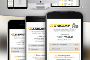 Адаптивный дизайн и верстка интернет-магазина