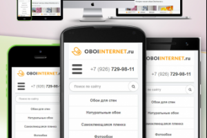 Адаптивный дизайн и верстка интернет-магазина