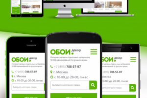 Адаптивный дизайн и верстка интернет-магазина