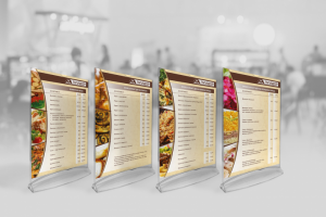 Дизайн меню кафе