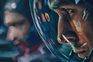 First man mpvie illustration.