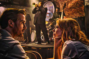 LaLaLand. Illustration.