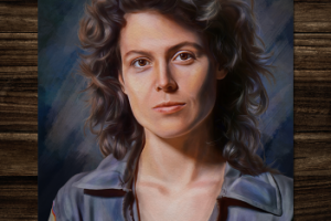 Ellen Ripley Alien movie Poster.