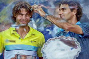 Двойной портрет. Рафа и Роджер.