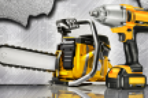 Коллаж для сайта об  электроинструменте.