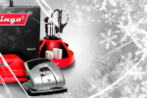 Коллаж для новогодней акции магазина канцелярии