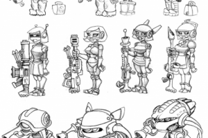 концепт персонажей