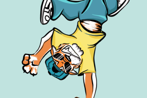 Бренд-персонаж школы Брейк-данса