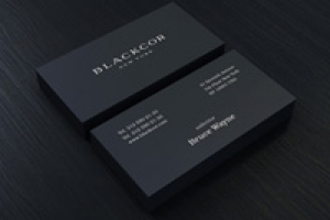 Визитки Blackcor
