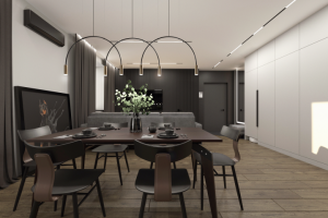 Брутальный дизайн-проект квартиры в Элисте