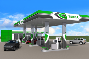 АЗС TEKSA. Общий вид